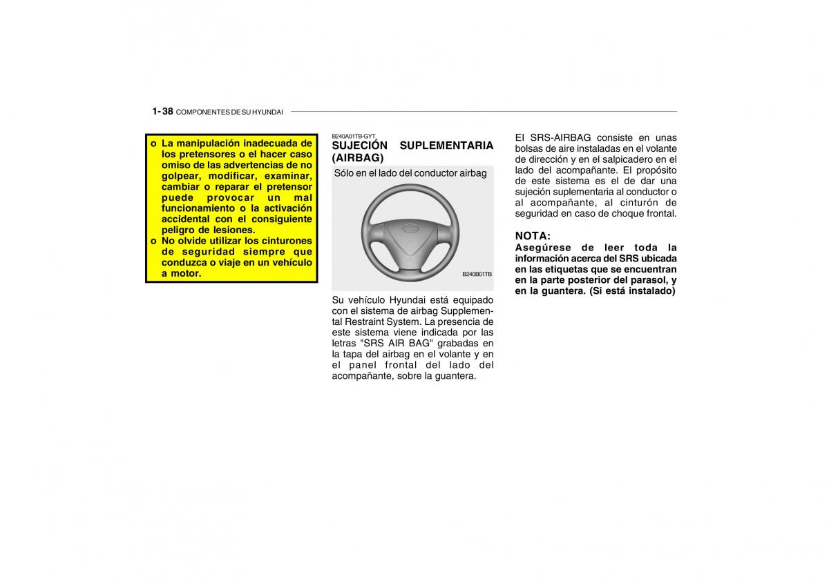 Hyundai Getz manual del propietario / page 47