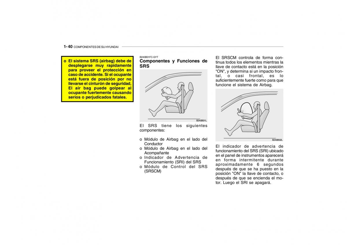 Hyundai Getz manual del propietario / page 49