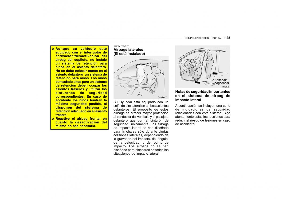 Hyundai Getz manual del propietario / page 54