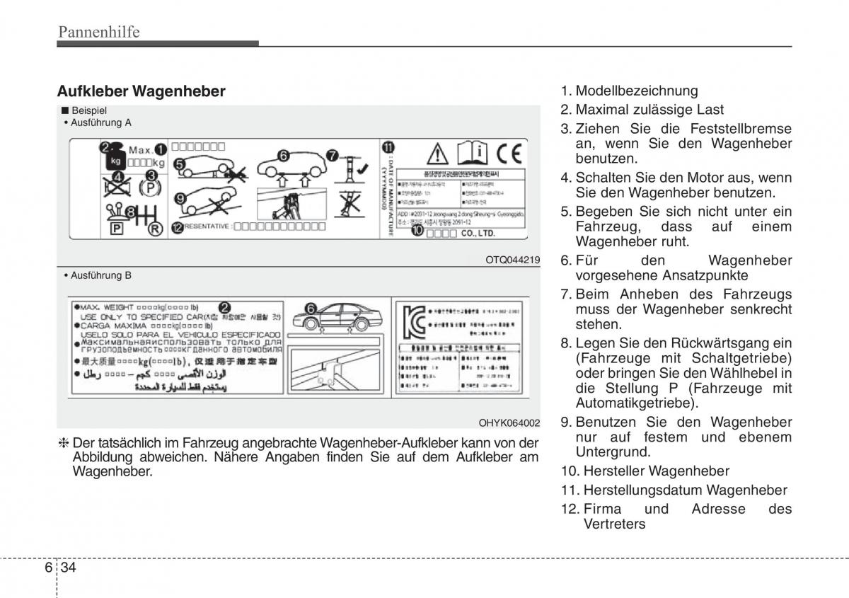 Hyundai Santa Fe III 3 Handbuch / page 614