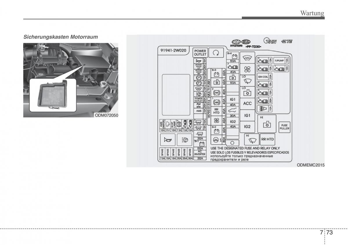 Hyundai Santa Fe III 3 Handbuch / page 693