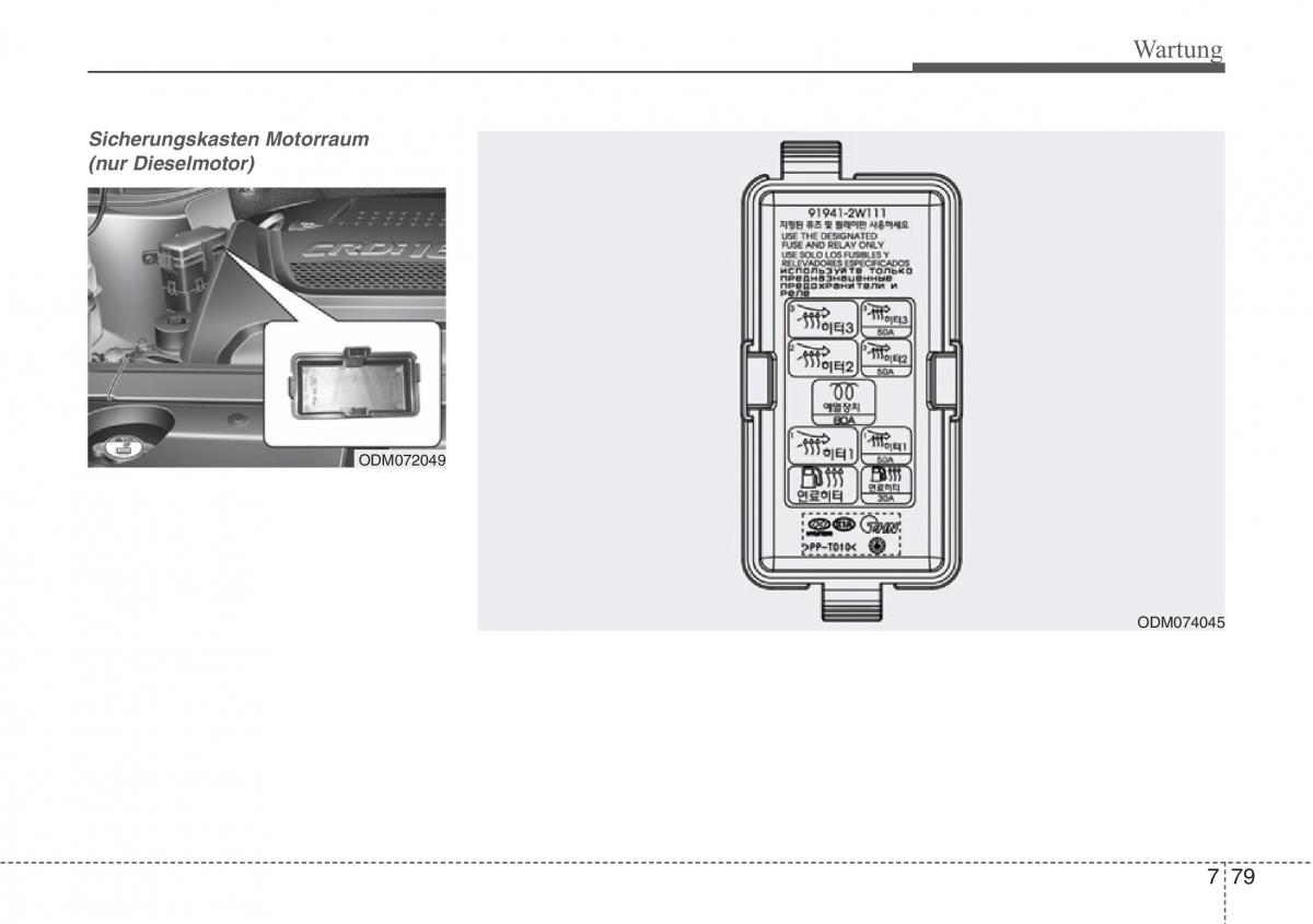 Hyundai Santa Fe III 3 Handbuch / page 699