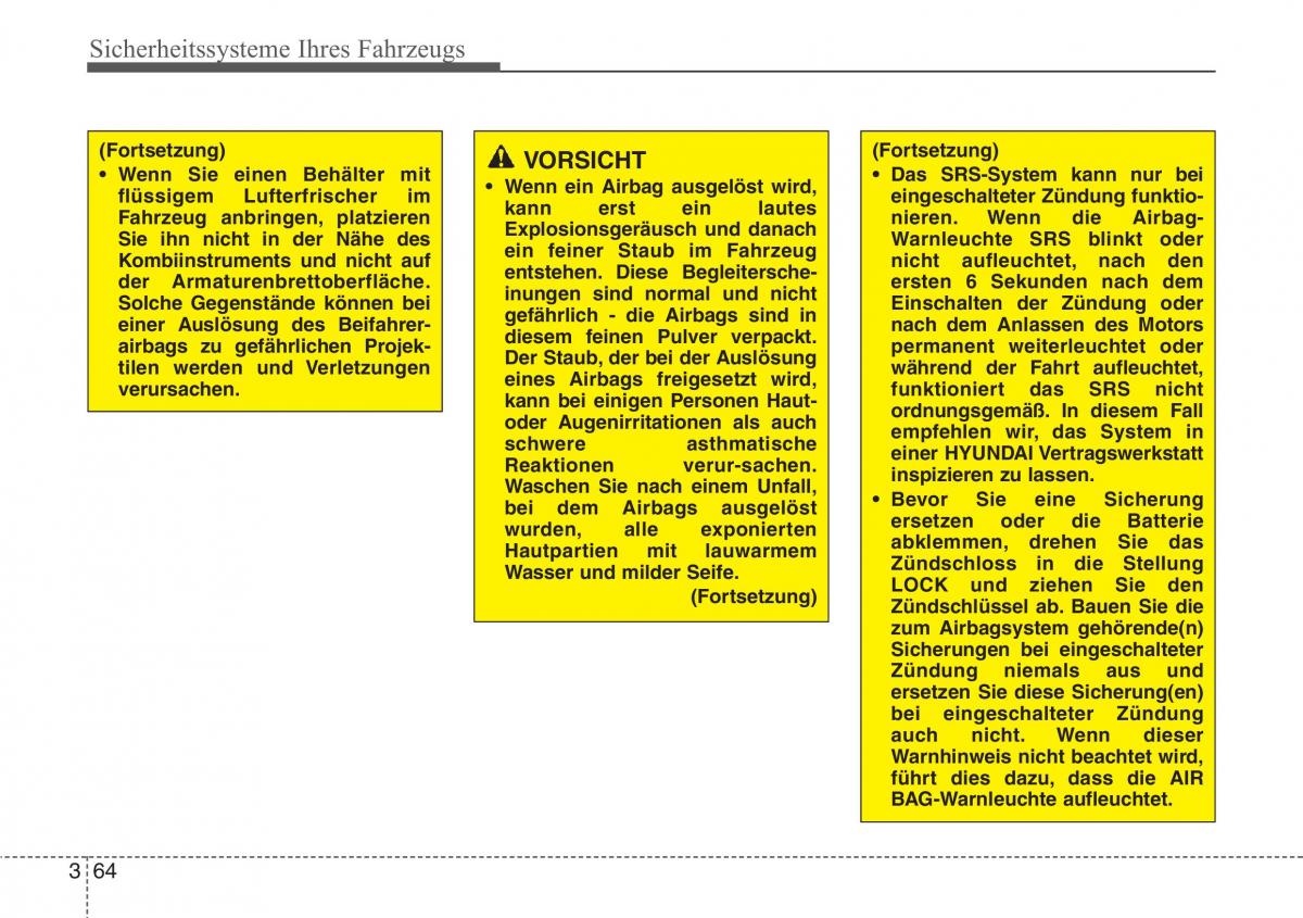 Hyundai Santa Fe III 3 Handbuch / page 83