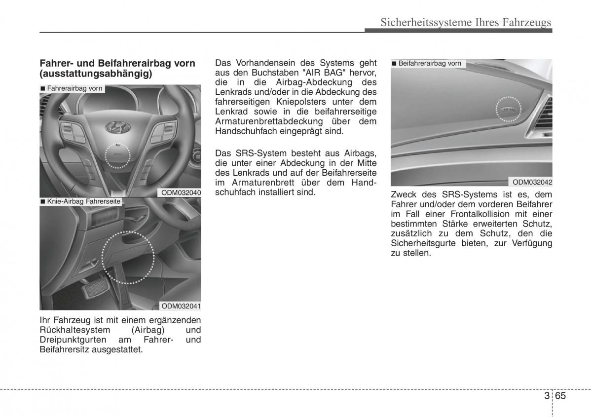 Hyundai Santa Fe III 3 Handbuch / page 84