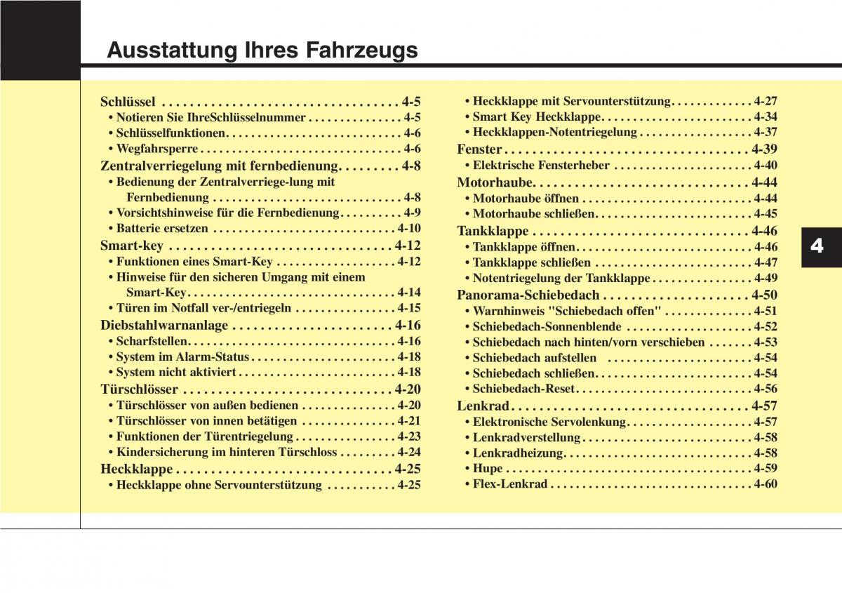 Hyundai Santa Fe III 3 Handbuch / page 104