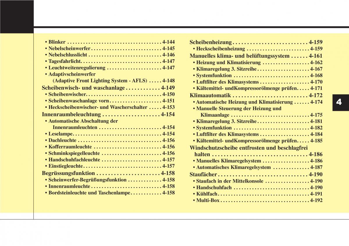 Hyundai Santa Fe III 3 Handbuch / page 106