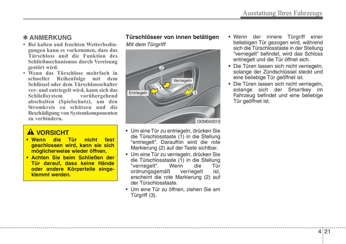 Hyundai Santa Fe III 3 Handbuch / page 124