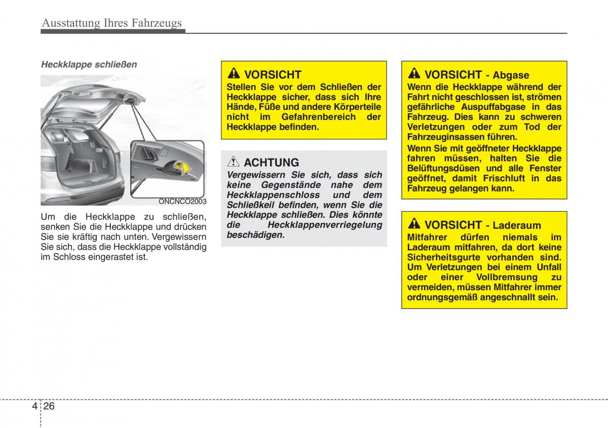 Hyundai Santa Fe III 3 Handbuch / page 129