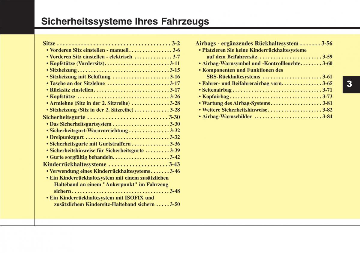 Hyundai Santa Fe III 3 Handbuch / page 20