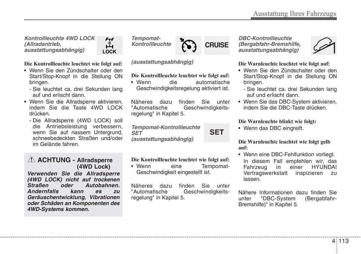 Hyundai Santa Fe III 3 Handbuch / page 216