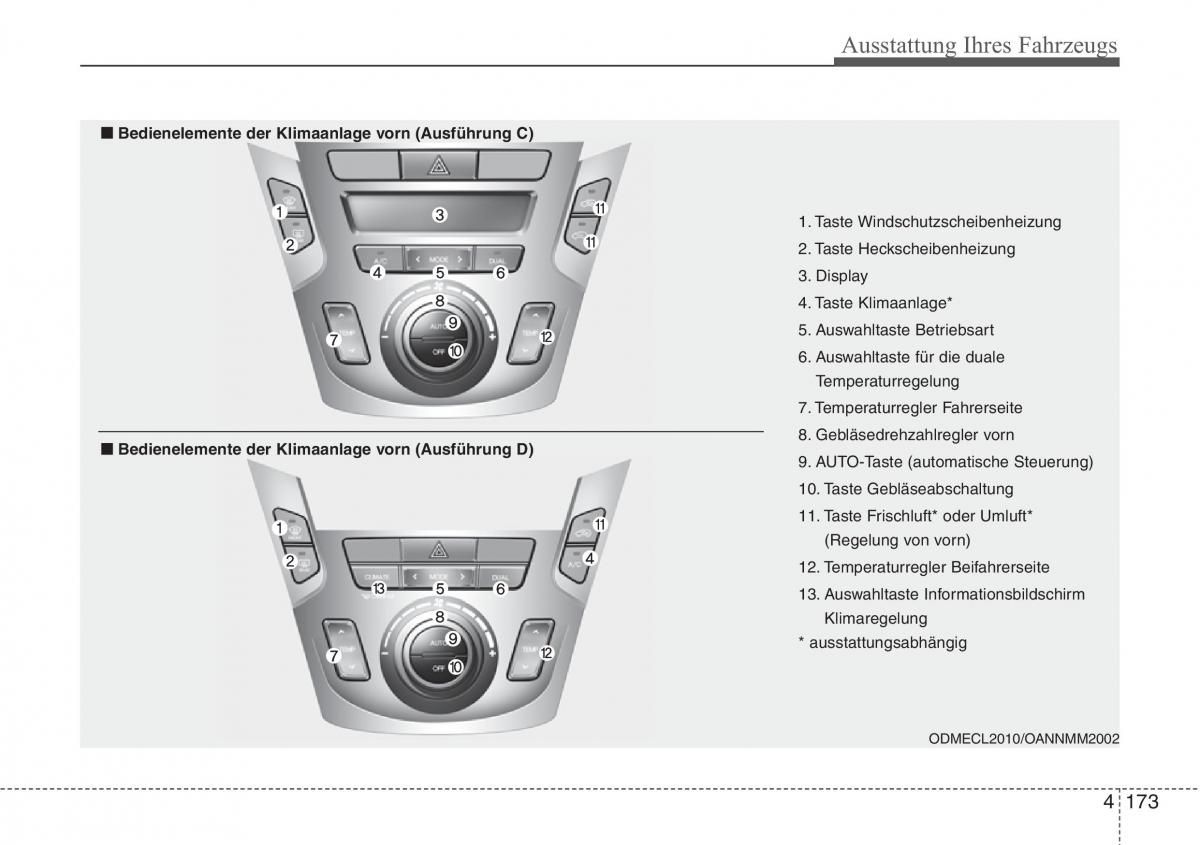 Hyundai Santa Fe III 3 Handbuch / page 276