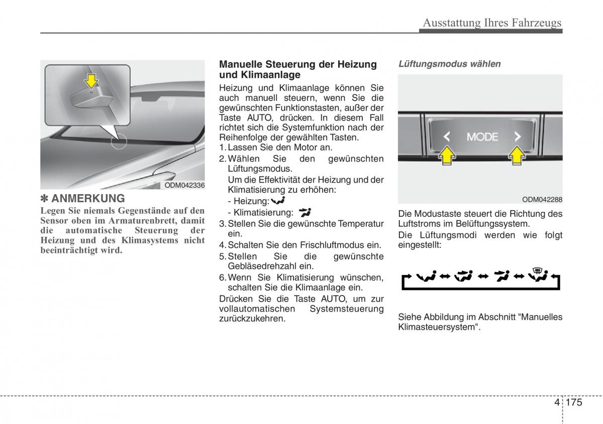 Hyundai Santa Fe III 3 Handbuch / page 278