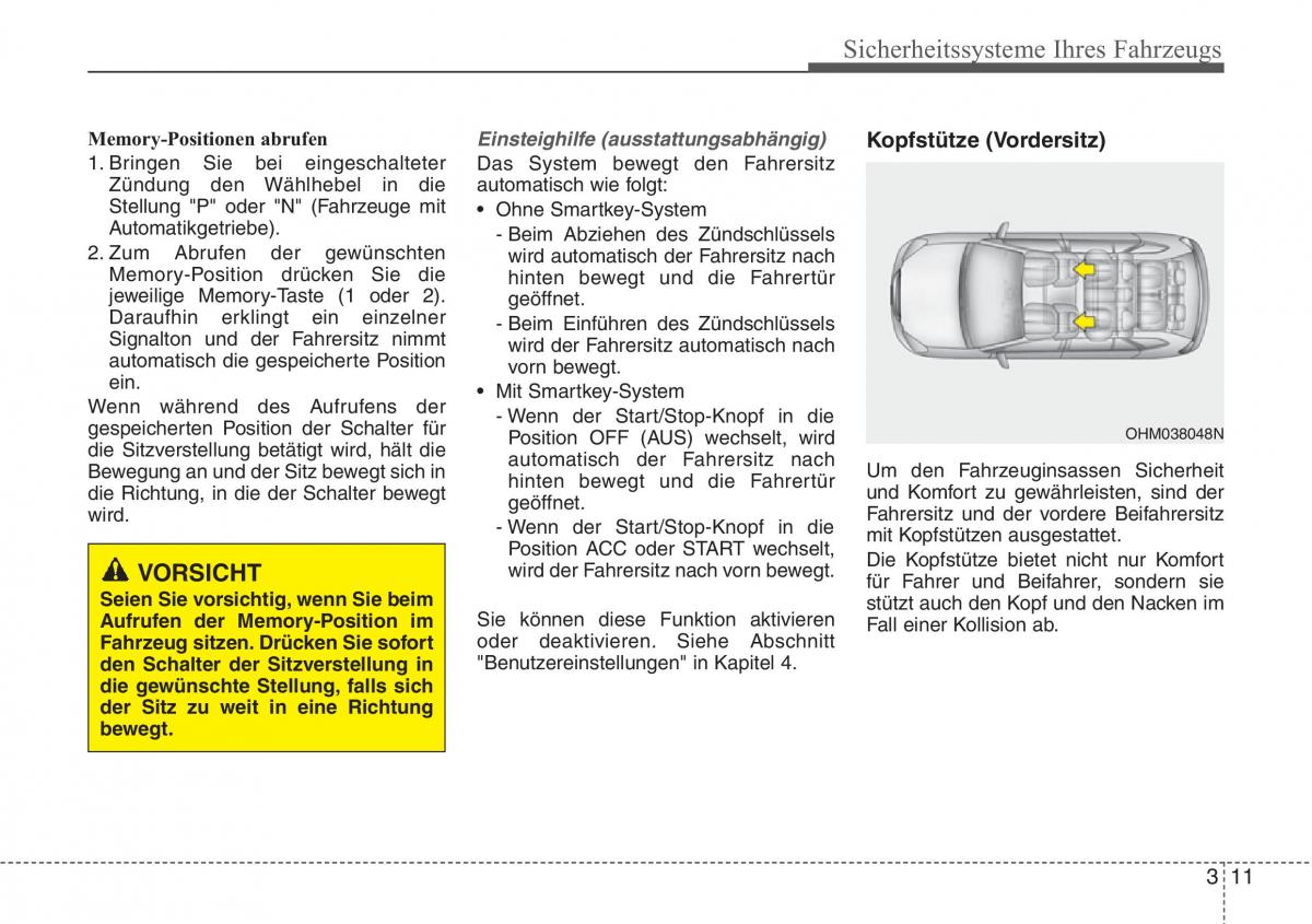 Hyundai Santa Fe III 3 Handbuch / page 30