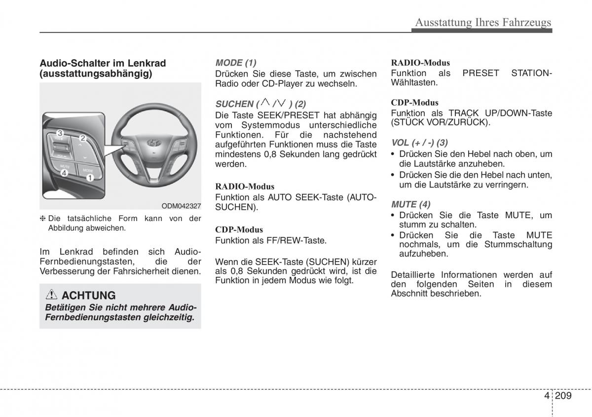 Hyundai Santa Fe III 3 Handbuch / page 312