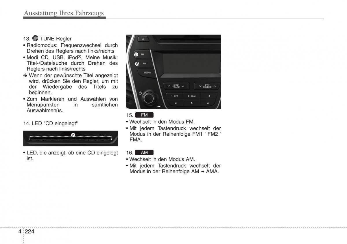 Hyundai Santa Fe III 3 Handbuch / page 327