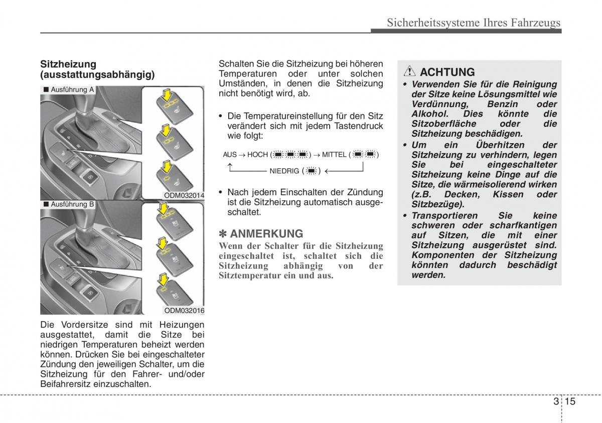 Hyundai Santa Fe III 3 Handbuch / page 34