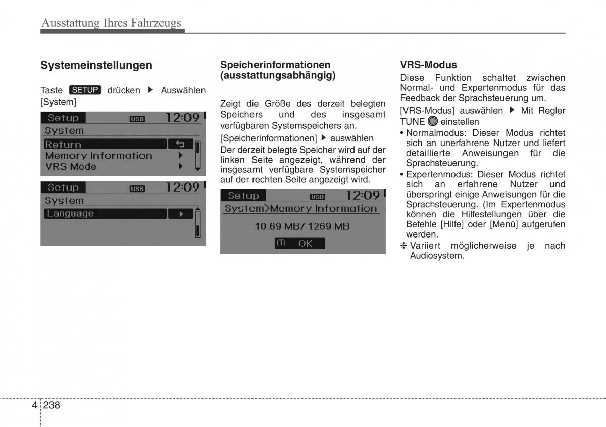 Hyundai Santa Fe III 3 Handbuch / page 341