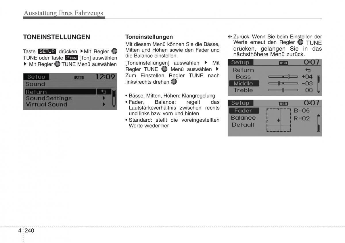 Hyundai Santa Fe III 3 Handbuch / page 343