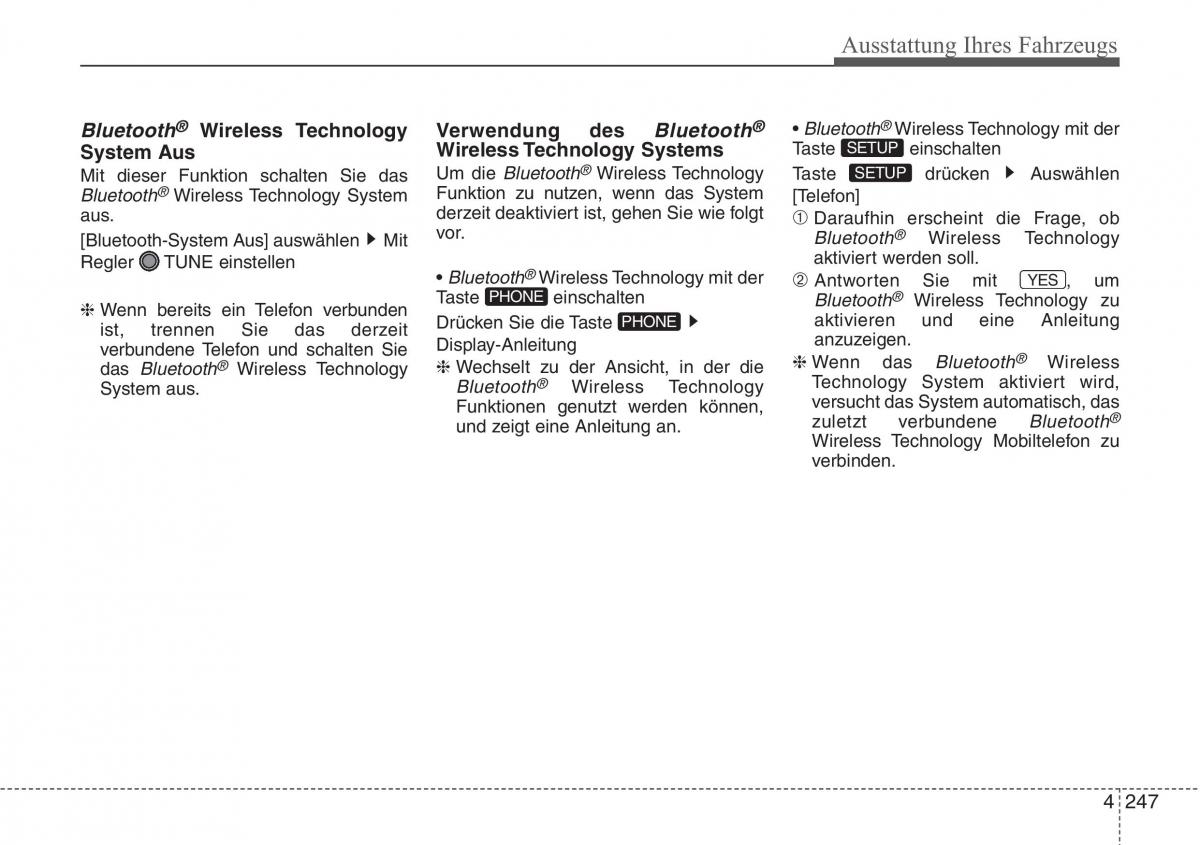 Hyundai Santa Fe III 3 Handbuch / page 350