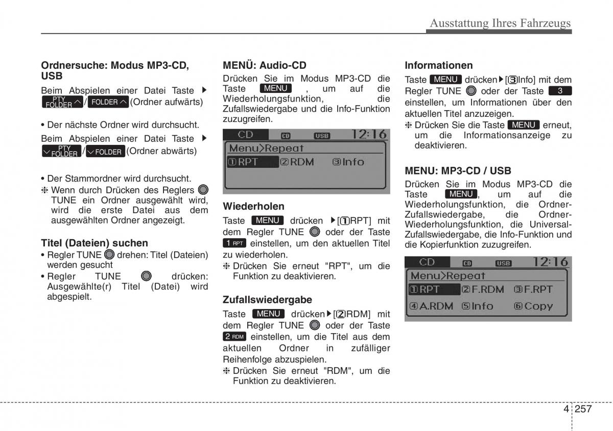 Hyundai Santa Fe III 3 Handbuch / page 360