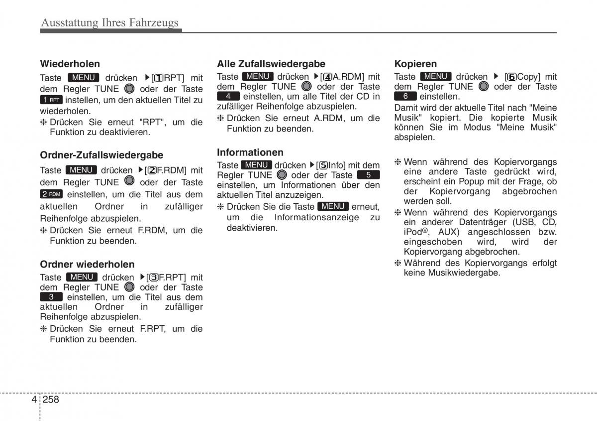 Hyundai Santa Fe III 3 Handbuch / page 361