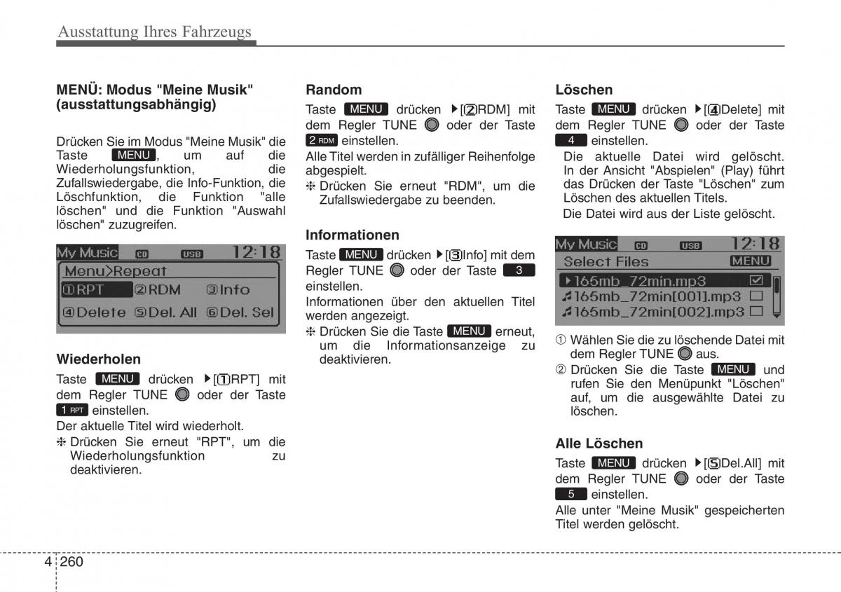 Hyundai Santa Fe III 3 Handbuch / page 363