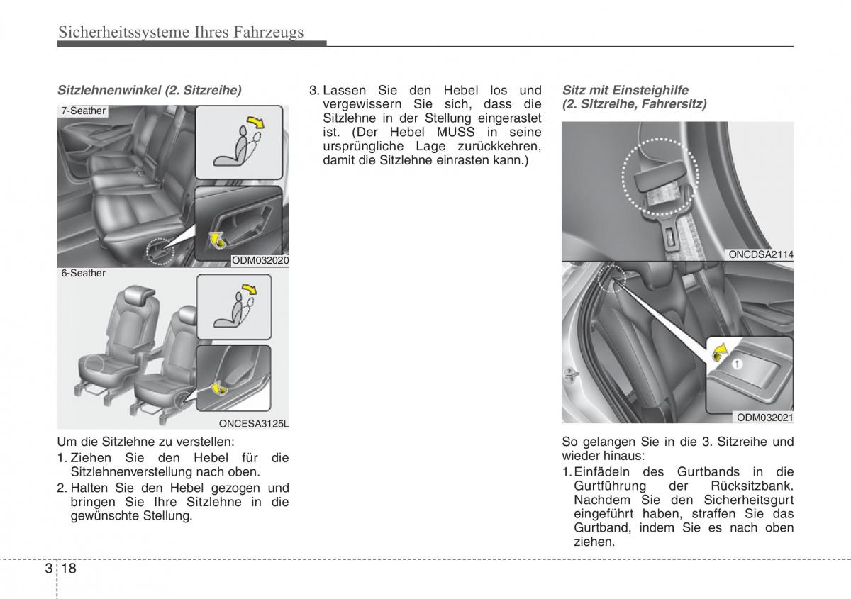 Hyundai Santa Fe III 3 Handbuch / page 37