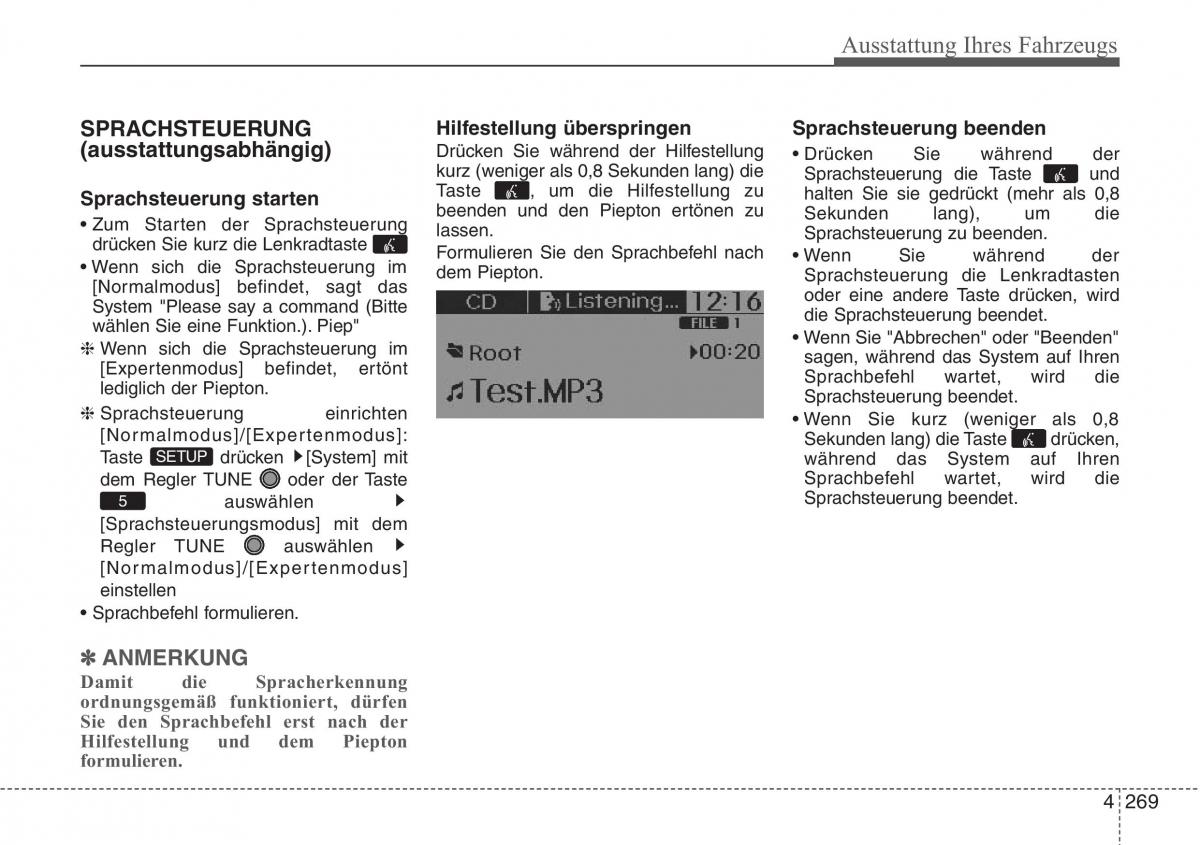 Hyundai Santa Fe III 3 Handbuch / page 372