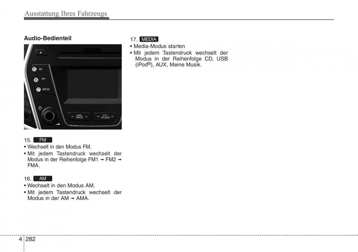 Hyundai Santa Fe III 3 Handbuch / page 385