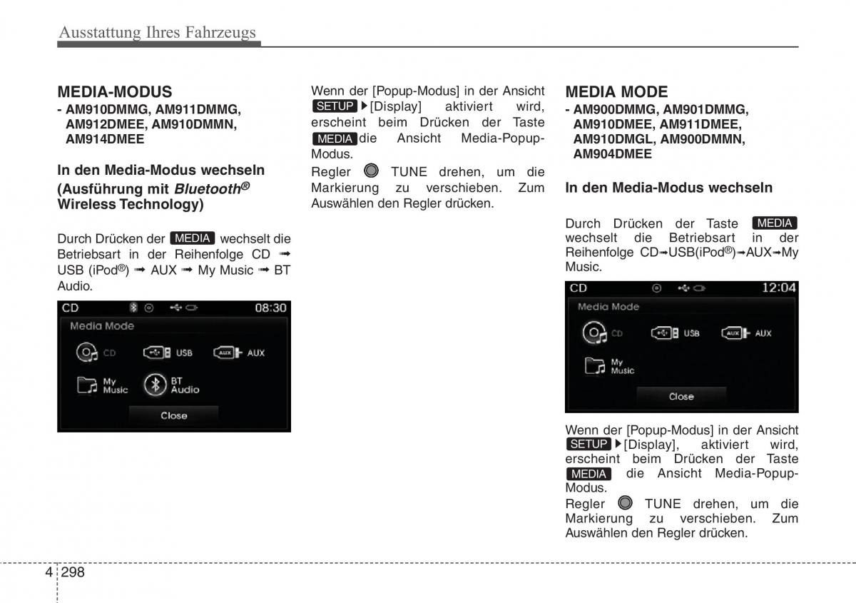 Hyundai Santa Fe III 3 Handbuch / page 401