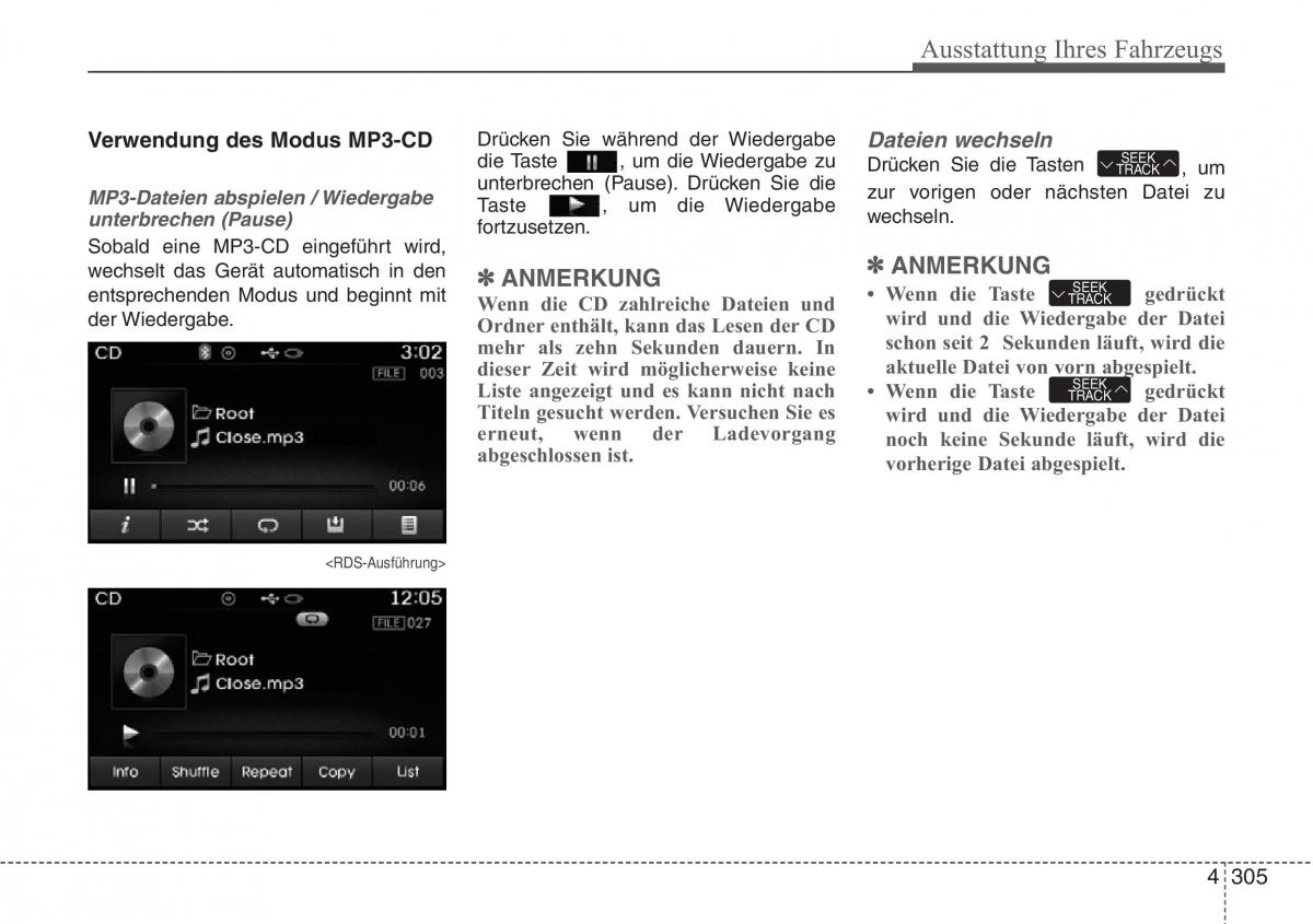 Hyundai Santa Fe III 3 Handbuch / page 408