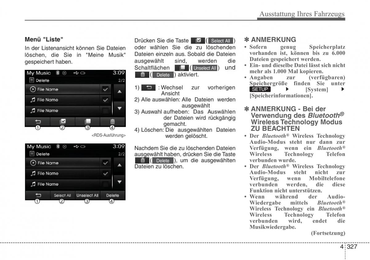 Hyundai Santa Fe III 3 Handbuch / page 430