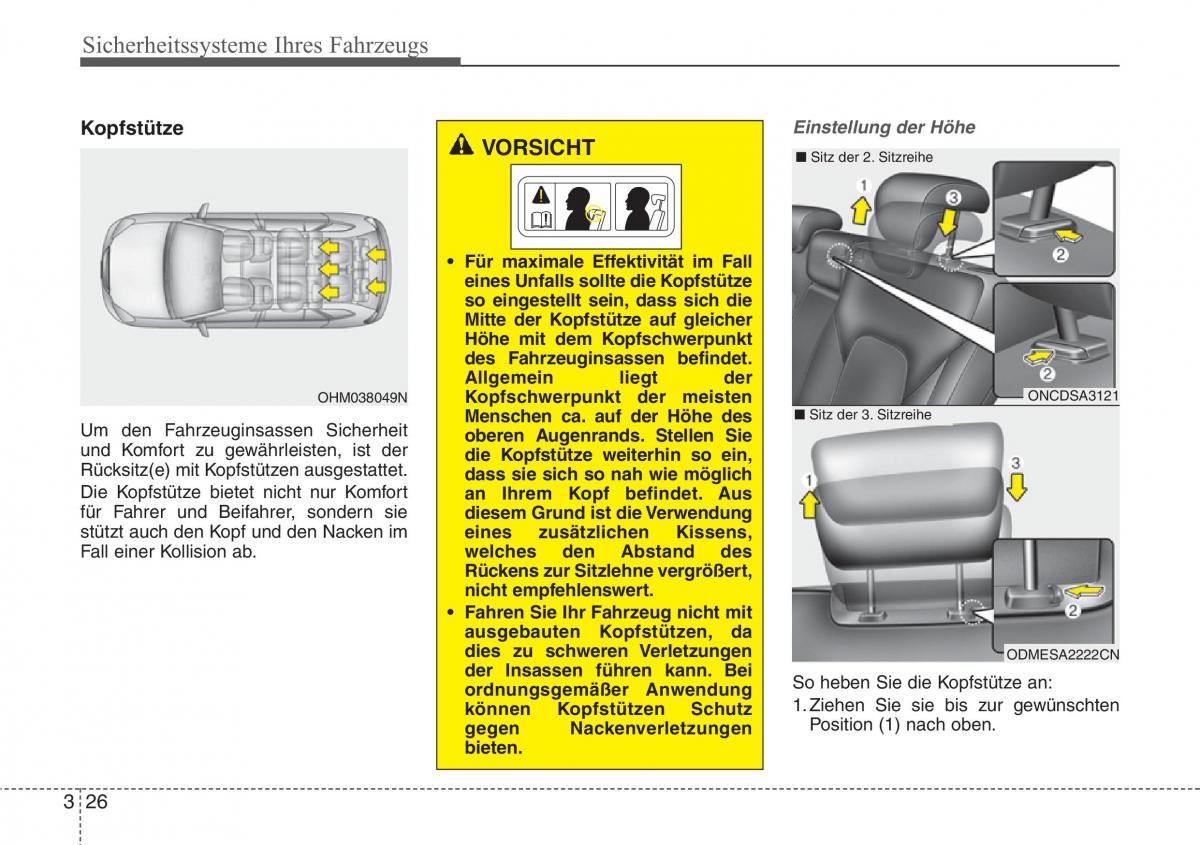 Hyundai Santa Fe III 3 Handbuch / page 45