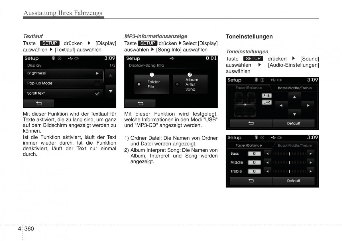 Hyundai Santa Fe III 3 Handbuch / page 463