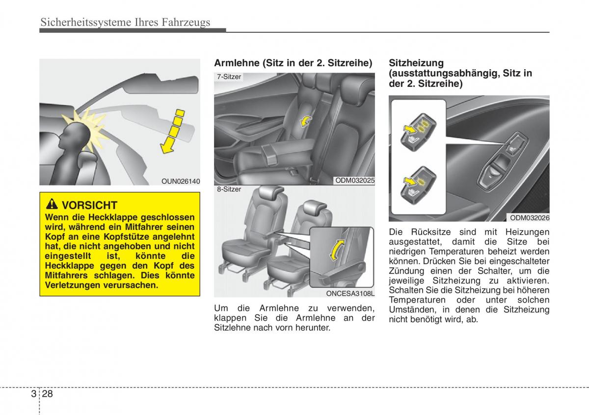 Hyundai Santa Fe III 3 Handbuch / page 47