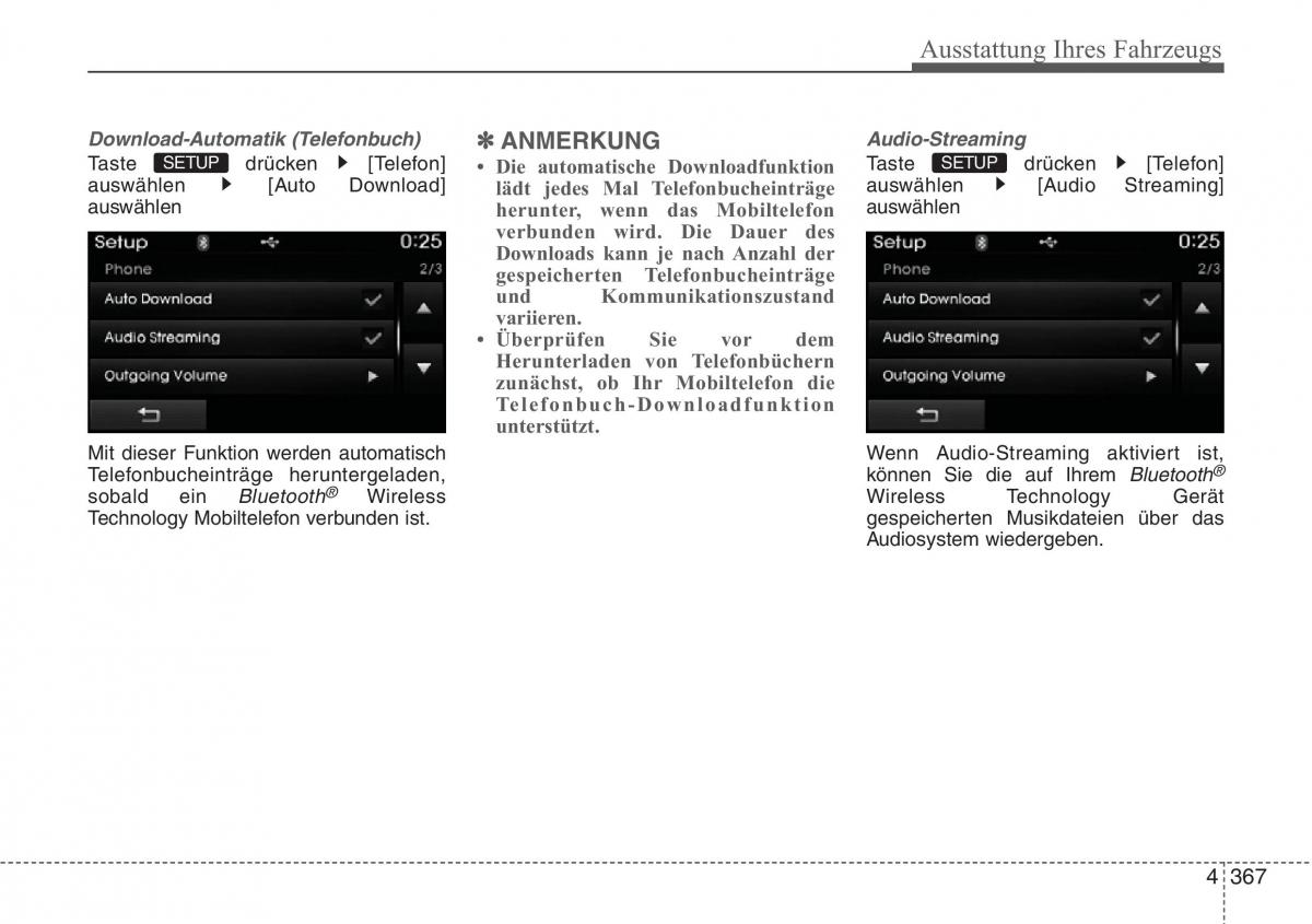 Hyundai Santa Fe III 3 Handbuch / page 470