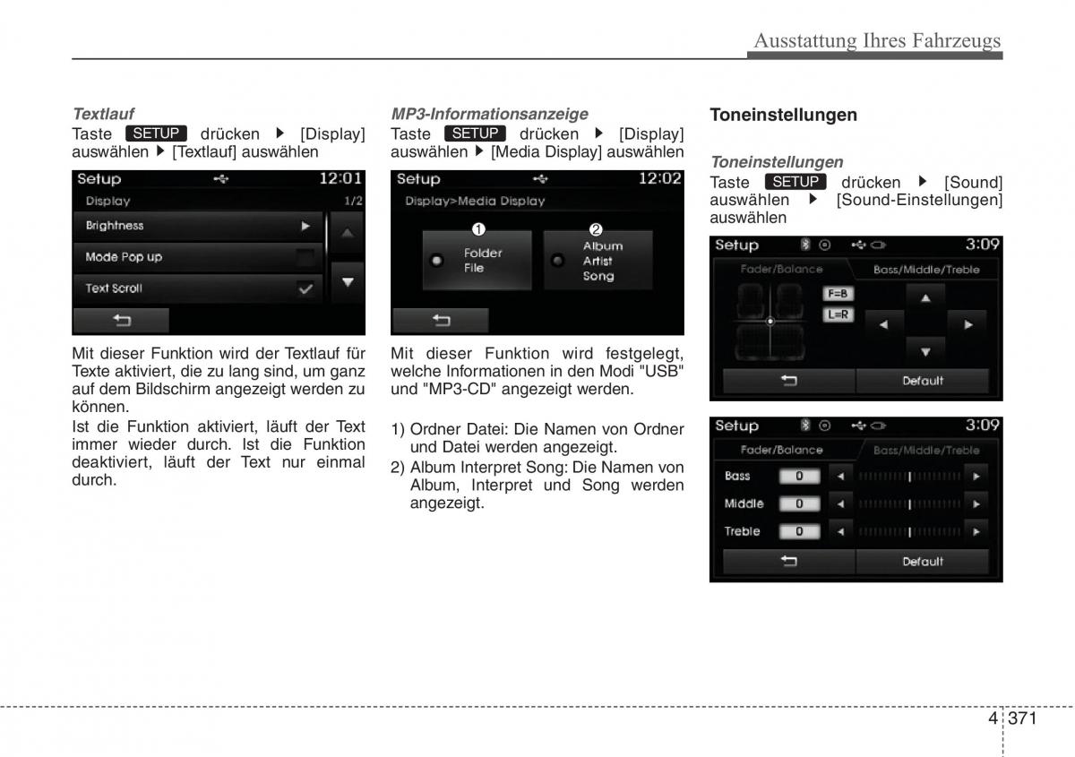 Hyundai Santa Fe III 3 Handbuch / page 474