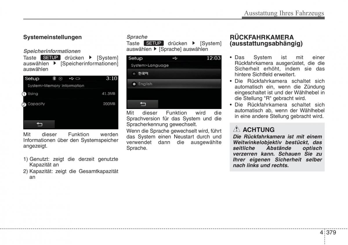 Hyundai Santa Fe III 3 Handbuch / page 482