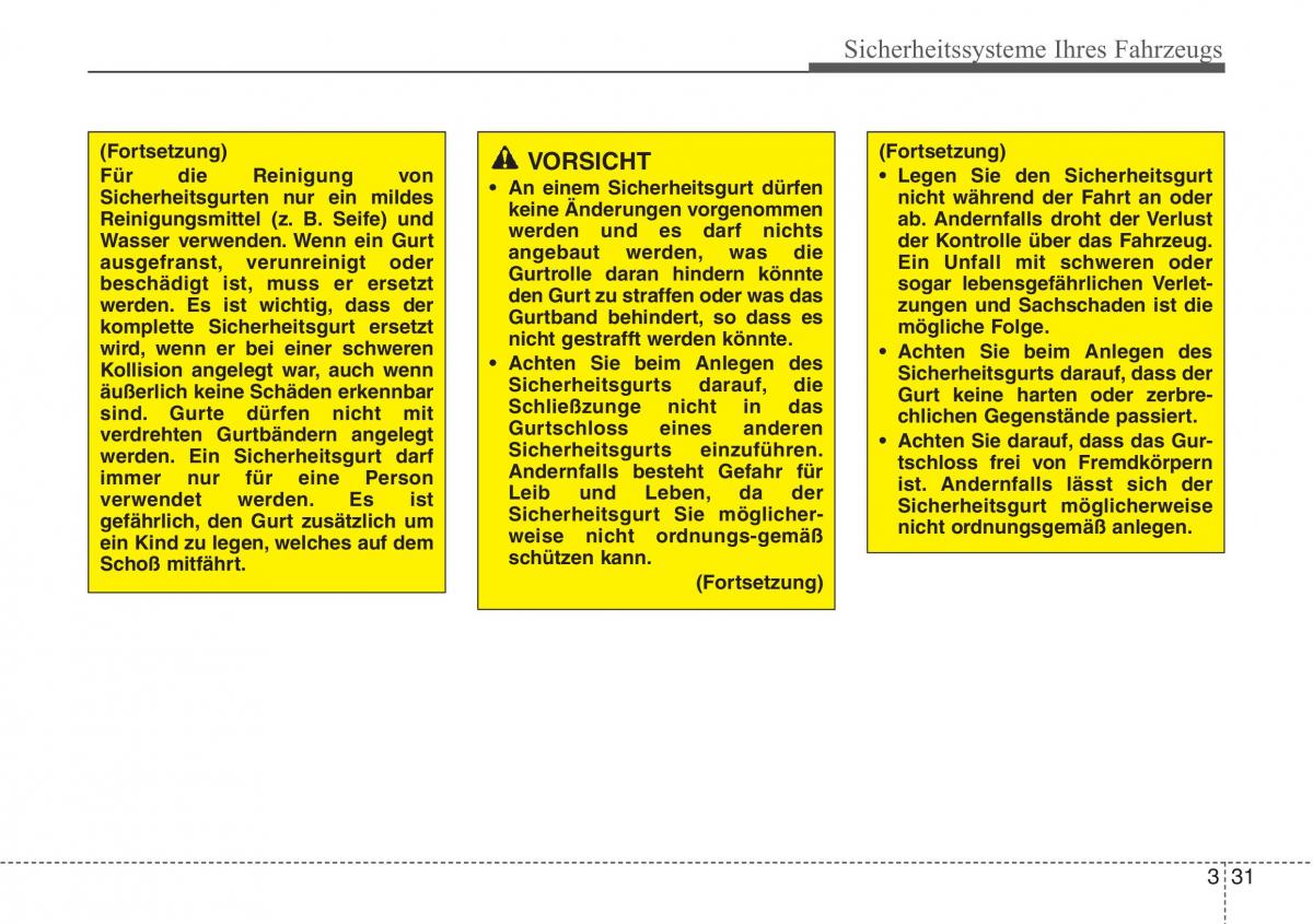 Hyundai Santa Fe III 3 Handbuch / page 50