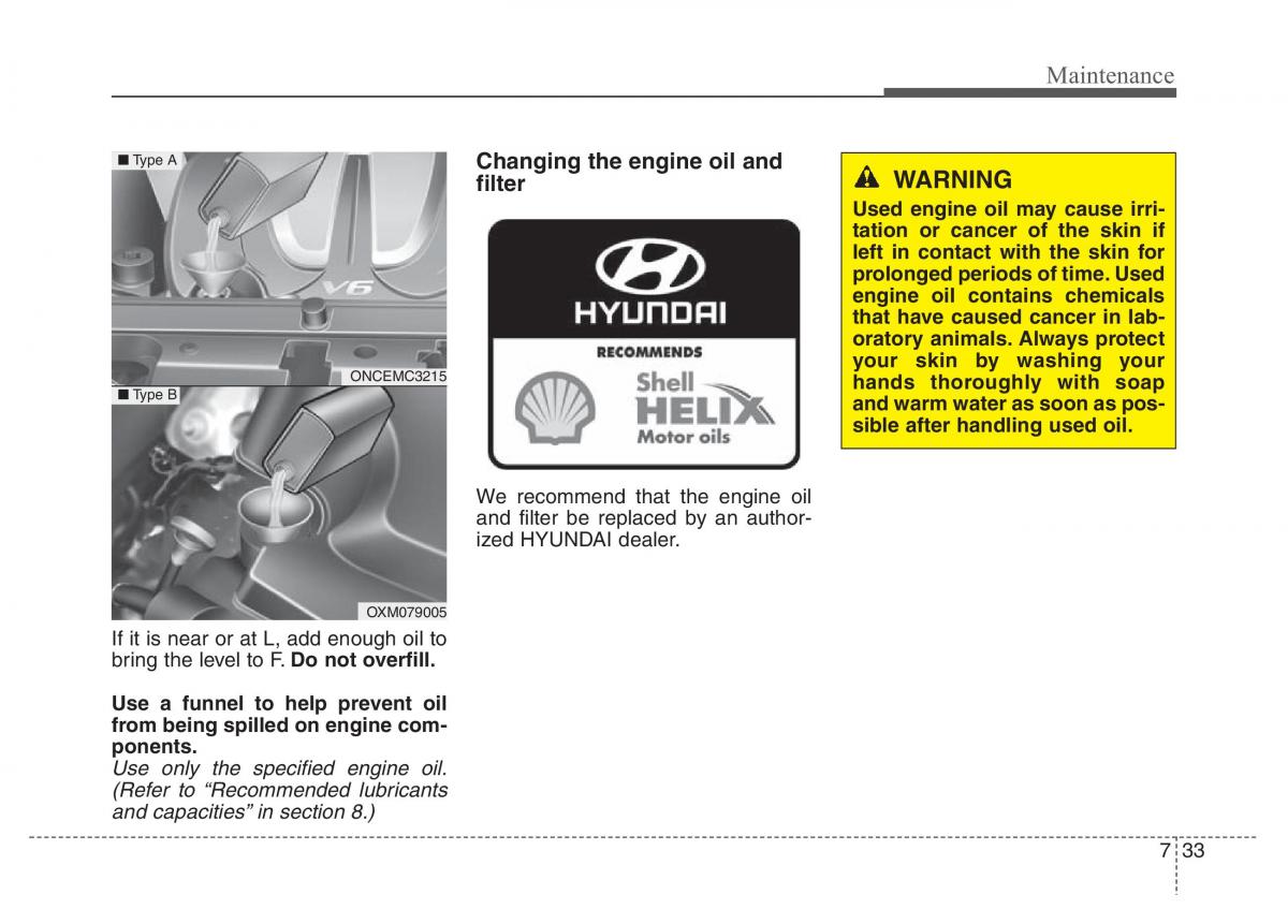 Hyundai Santa Fe III 3 owners manual / page 614