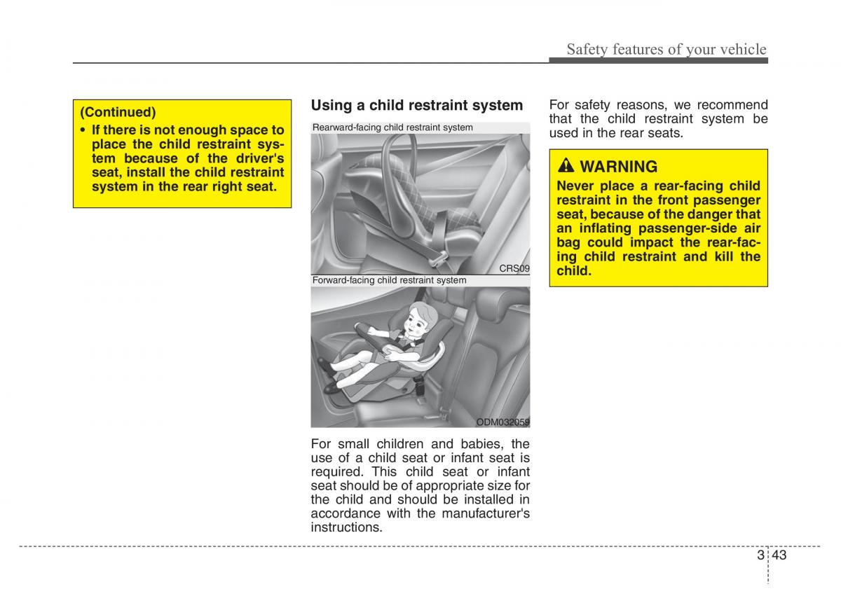 Hyundai Santa Fe III 3 owners manual / page 62