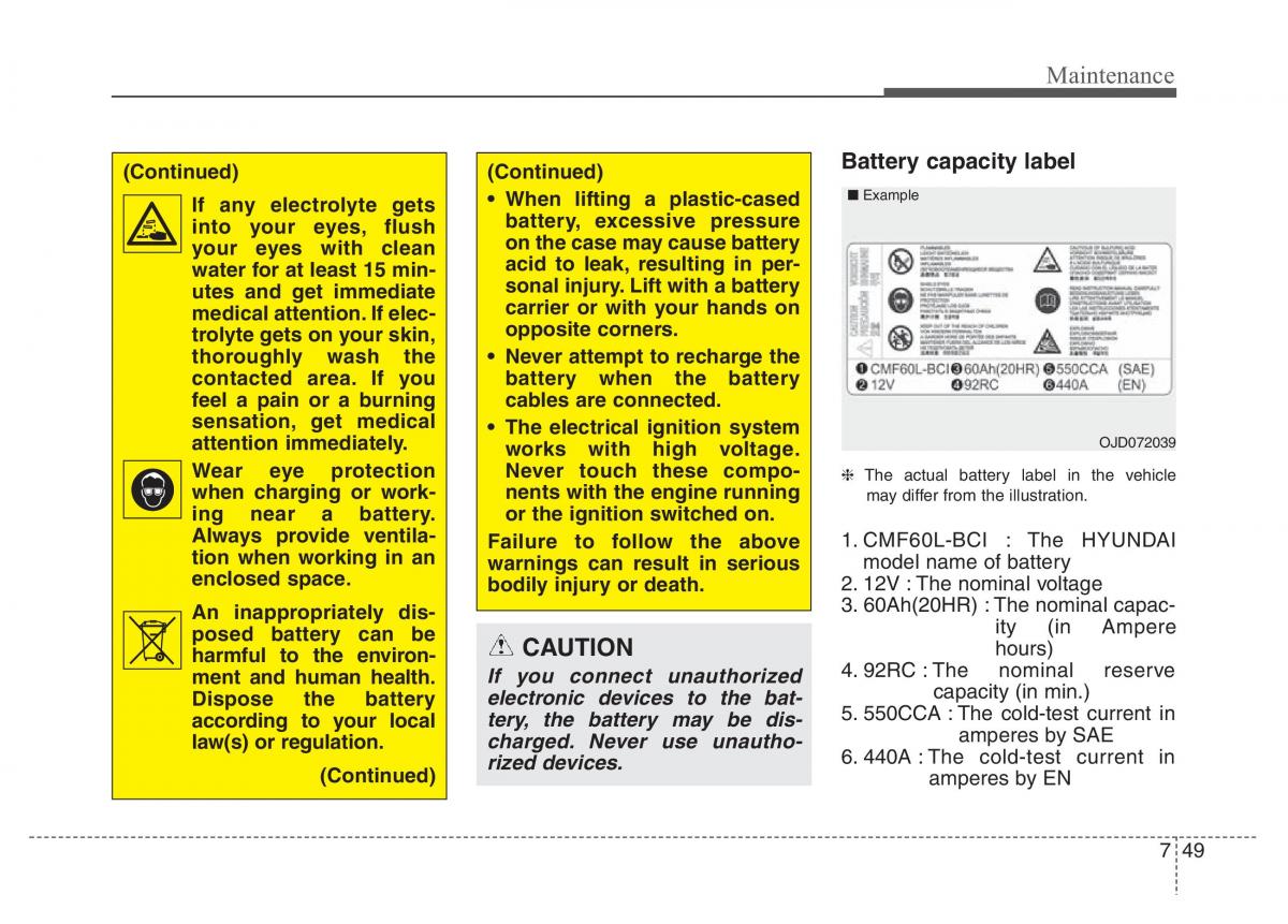 Hyundai Santa Fe III 3 owners manual / page 630