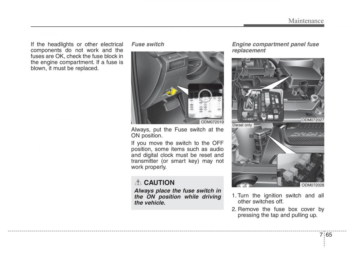 Hyundai Santa Fe III 3 owners manual / page 646