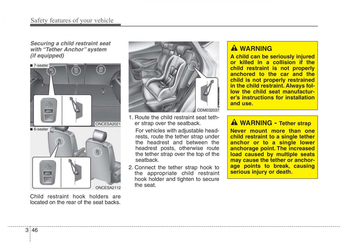 Hyundai Santa Fe III 3 owners manual / page 65