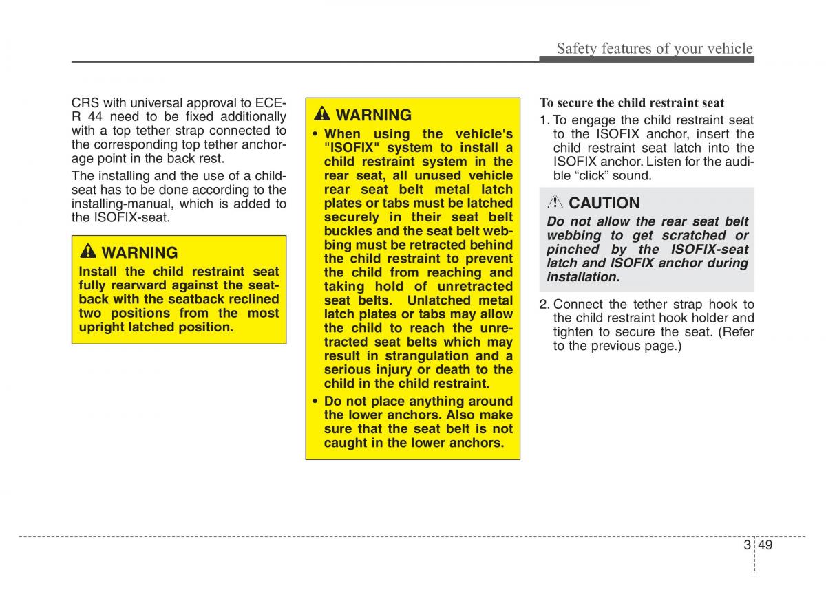 Hyundai Santa Fe III 3 owners manual / page 68