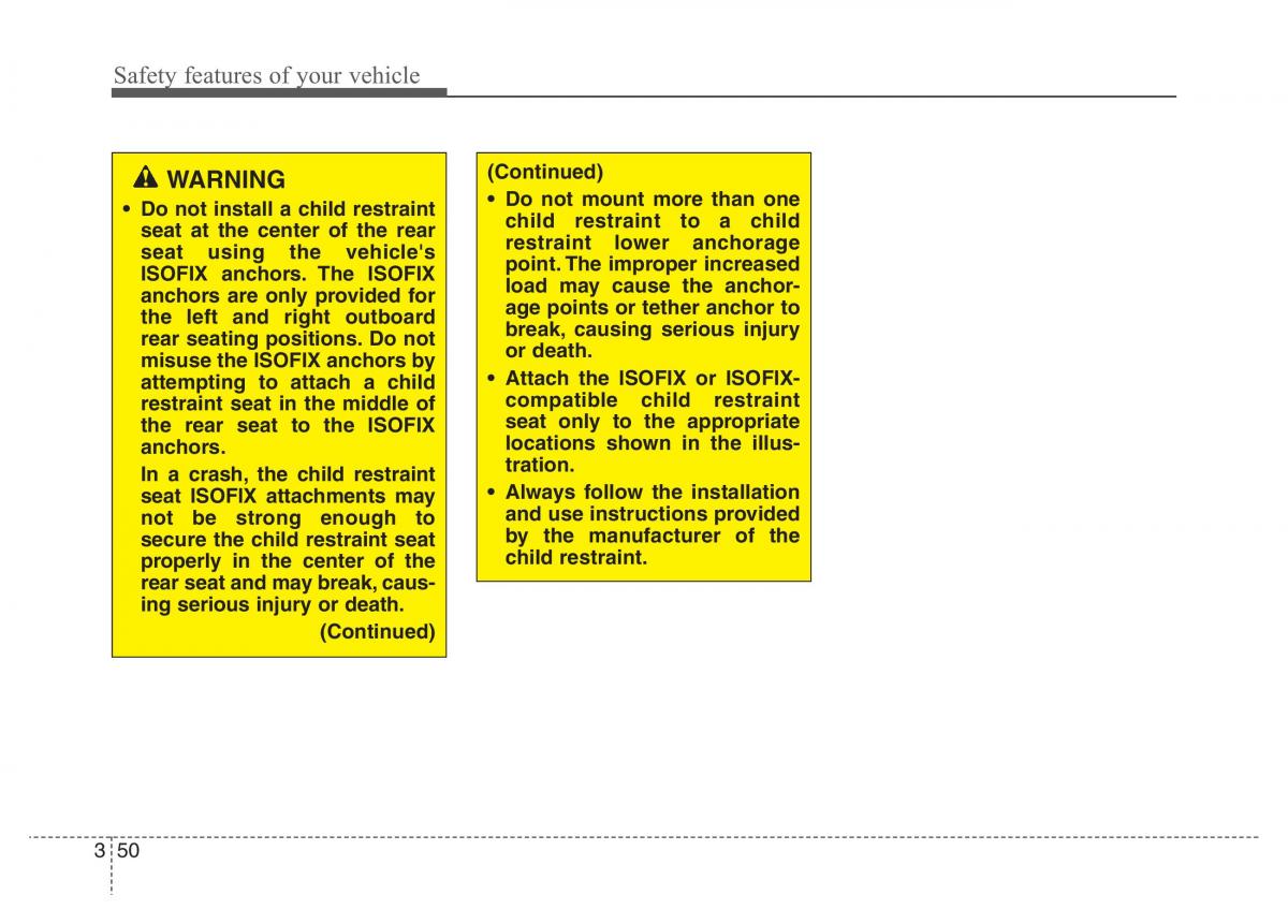 Hyundai Santa Fe III 3 owners manual / page 69