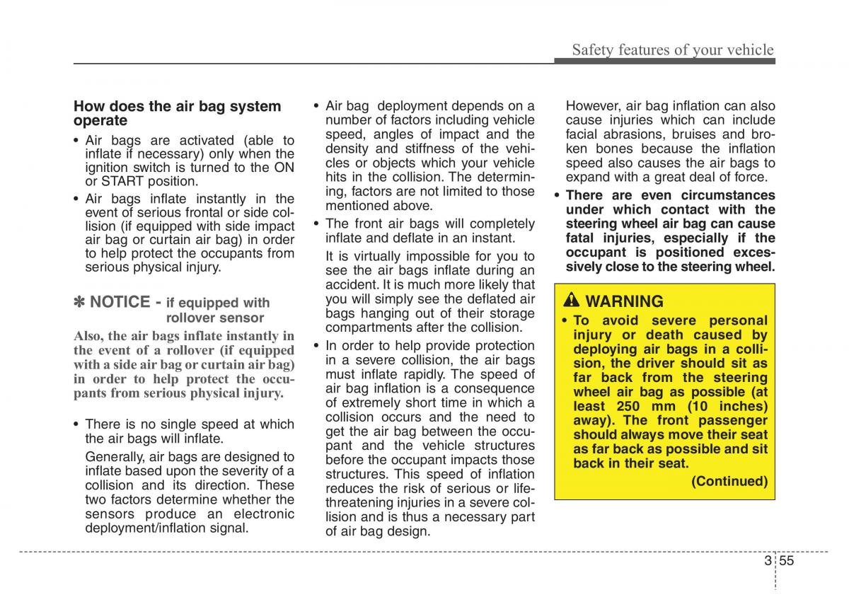 Hyundai Santa Fe III 3 owners manual / page 74