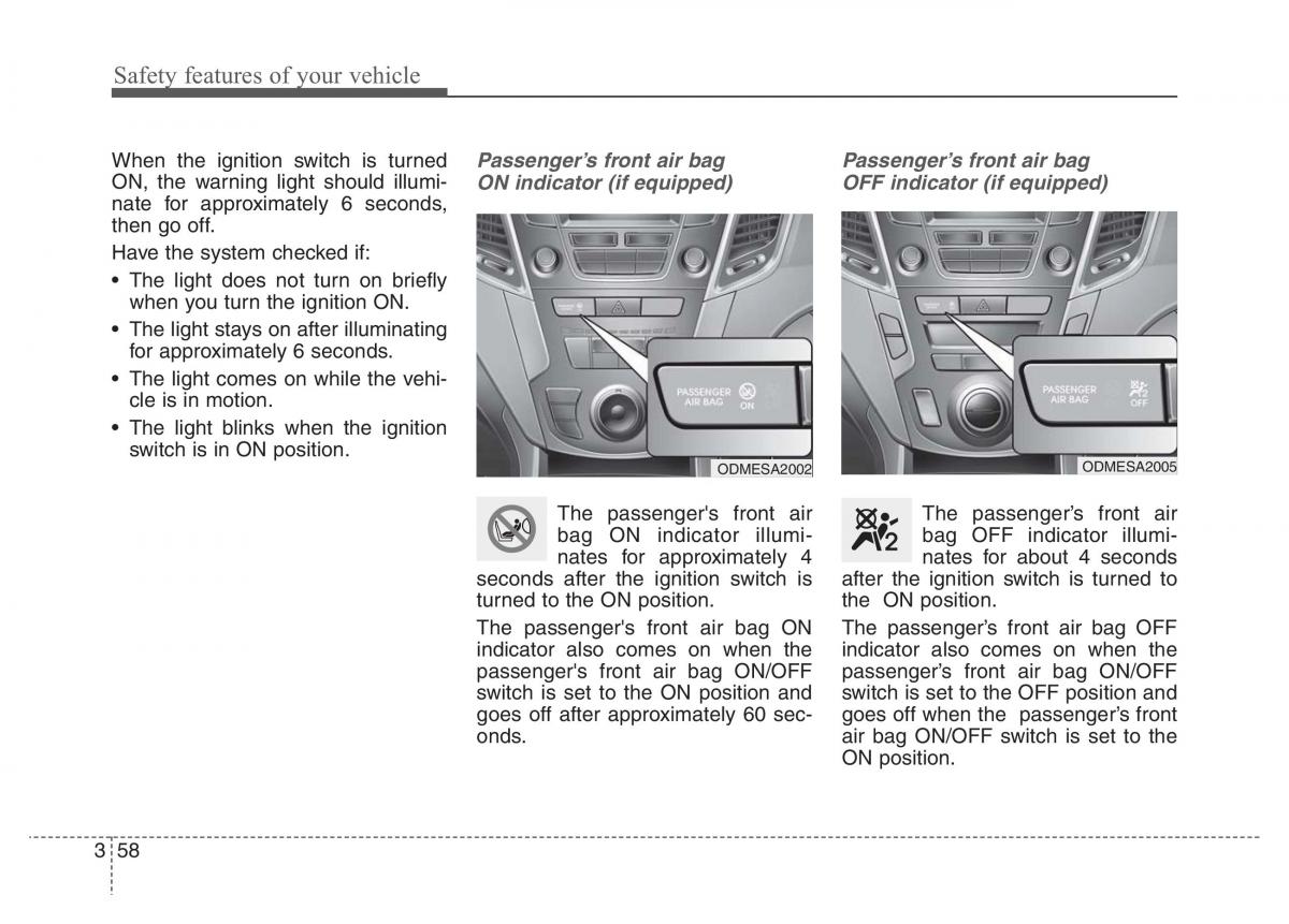 Hyundai Santa Fe III 3 owners manual / page 77