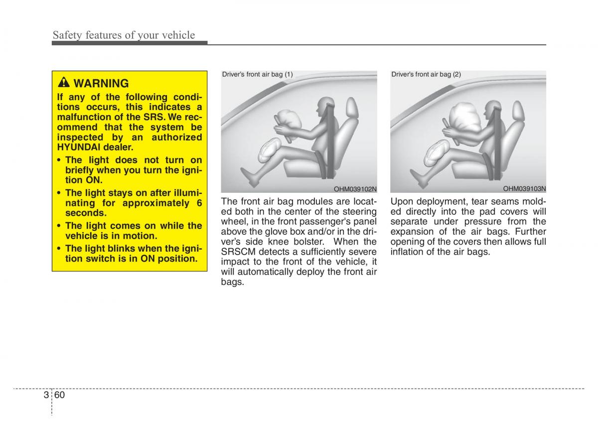 Hyundai Santa Fe III 3 owners manual / page 79