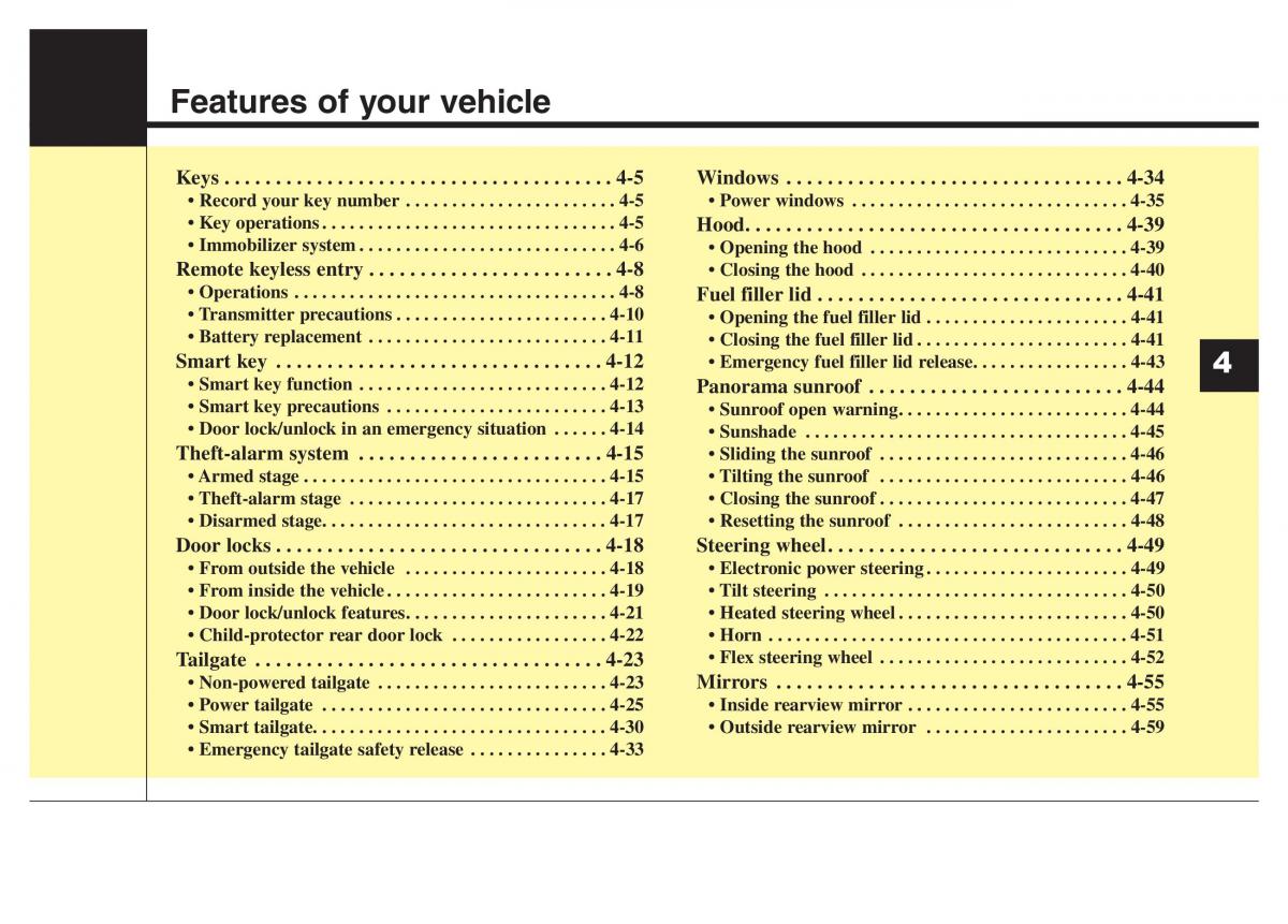 Hyundai Santa Fe III 3 owners manual / page 98